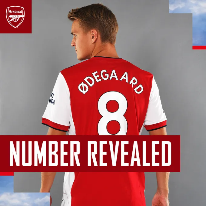 CHÍNH THỨC: Arsenal công bố tân binh Martin Odegaard - Ảnh 1. CHÍNH THỨC: Arsenal công bố tân binh Martin Odegaard - Ảnh 1.