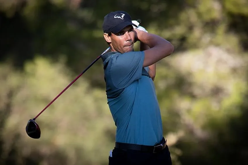 Rafael Nadal tìm đến golf sau khi chia tay mùa giải quần vợt 2021 - Ảnh 1. Rafael Nadal tìm đến golf sau khi chia tay mùa giải quần vợt 2021 - Ảnh 1.
