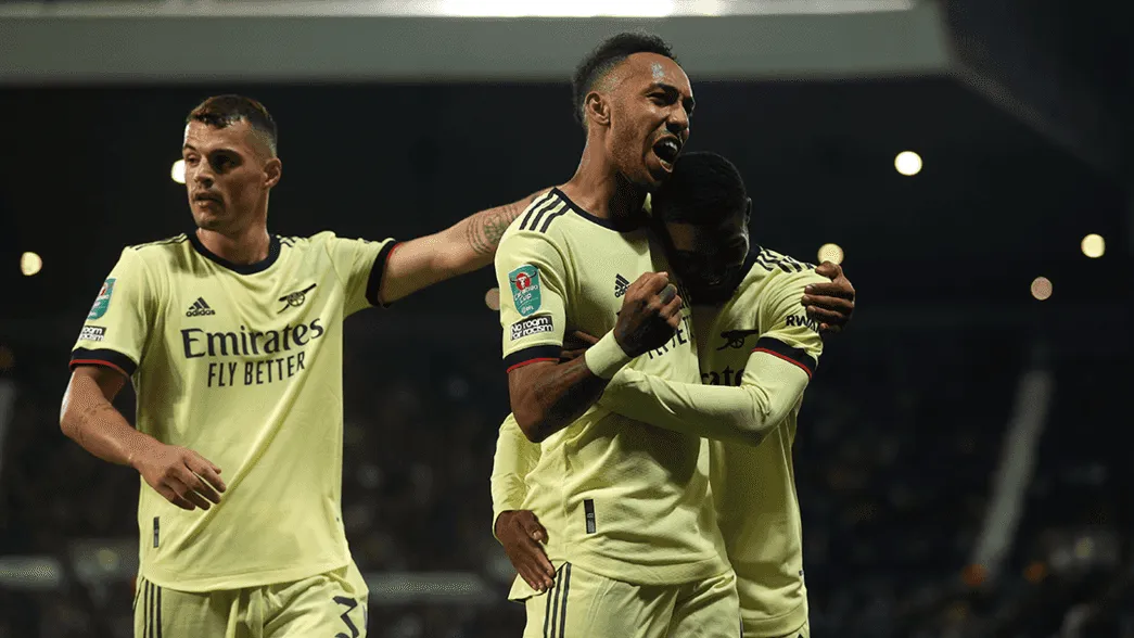 Aubameyang lập hat-trick, Arsenal tạo mưa bàn thắng ở cúp Liên đoàn Anh - Ảnh 1. Aubameyang lập hat-trick, Arsenal tạo mưa bàn thắng ở cúp Liên đoàn Anh - Ảnh 1.