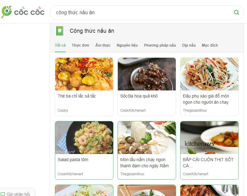 Khám phá tính năng Công thức nấu ăn Cốc Cốc - “bí kíp ẩm thực” của các “đầu bếp bất đắc dĩ” mùa COVID-19 - Ảnh 2.
