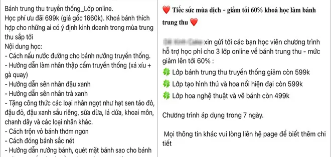 Nở rộ khóa học làm bánh Trung thu, chị em choáng ngợp như bước vào ma trận - Ảnh 1.