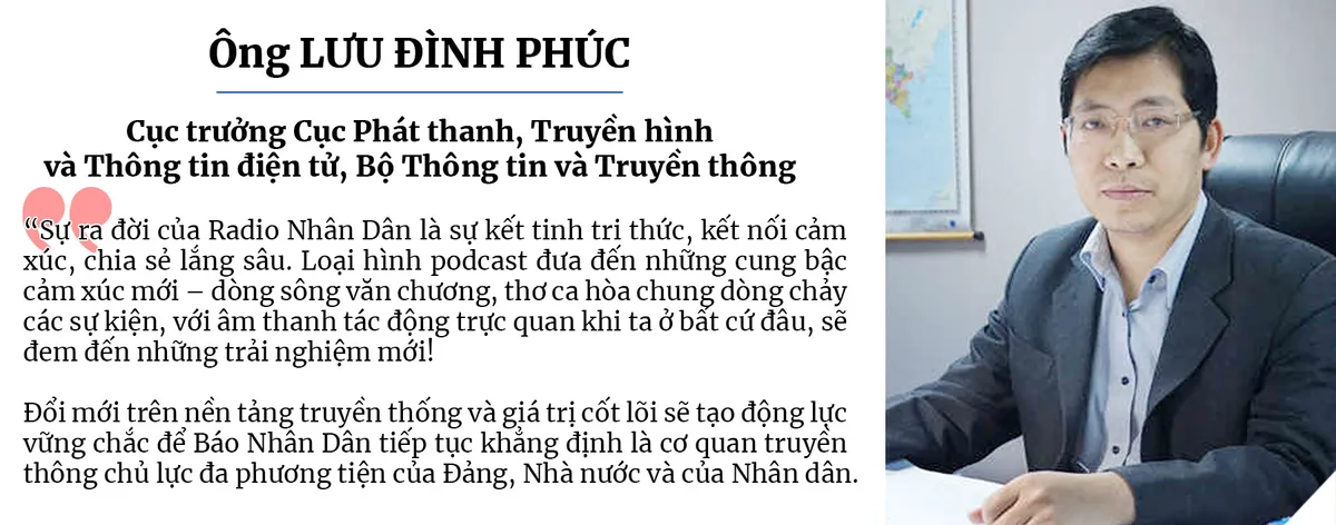 Báo Nhân Dân ra mắt Chương trình phát thanh trên nền tảng kỹ thuật số - Ảnh 1.