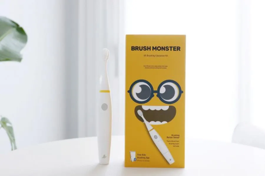 Tạm biệt trận chiến đánh răng cho trẻ cùng bàn chải điện thông minh Brush Monster - Ảnh 2.