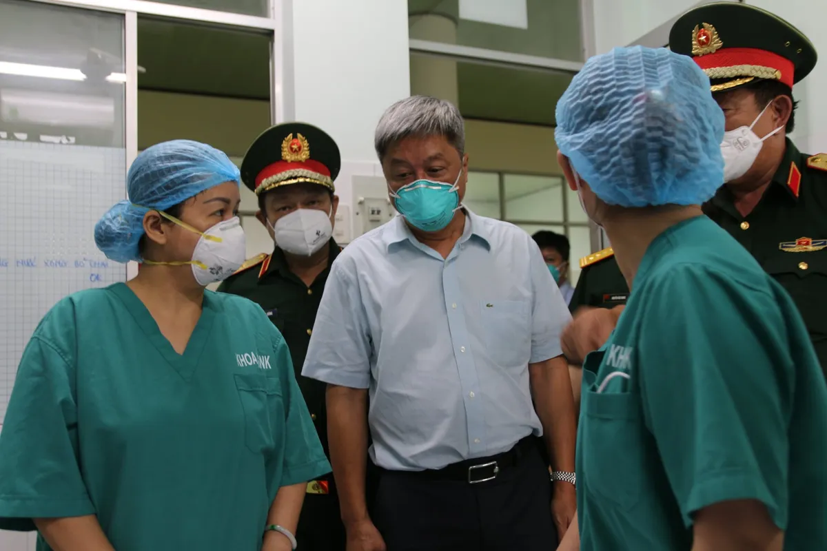 Thứ trưởng Nguyễn Trường Sơn: Tiền Giang cần tập trung 6 nhóm vấn đề để kiểm soát dịch - Ảnh 1. Thứ trưởng Nguyễn Trường Sơn: Tiền Giang cần tập trung 6 nhóm vấn đề để kiểm soát dịch - Ảnh 1.