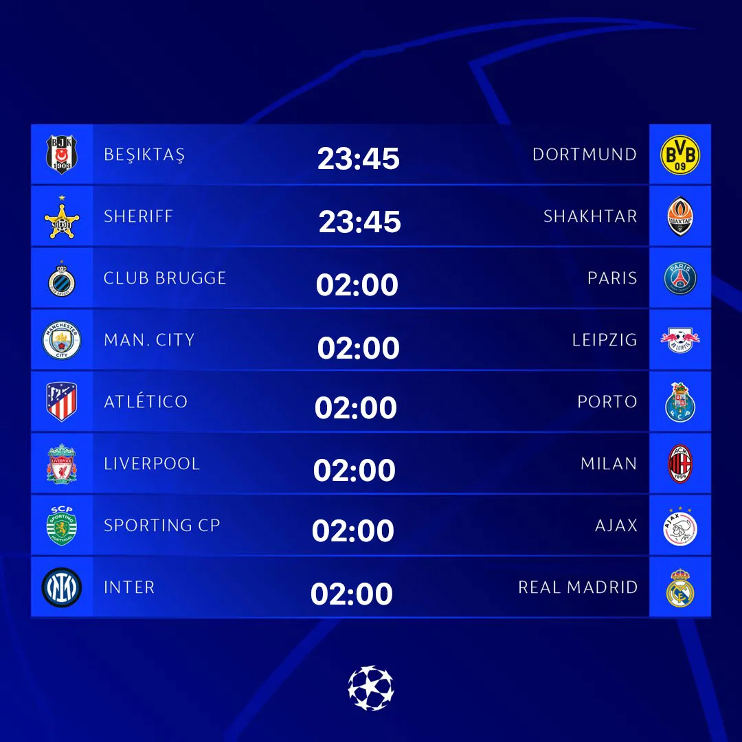 Lịch thi đấu UEFA Champions League đêm nay: Liverpool - Milan, Inter - Real Madrid - Ảnh 2. Lịch thi đấu UEFA Champions League đêm nay: Liverpool - Milan, Inter - Real Madrid - Ảnh 2.