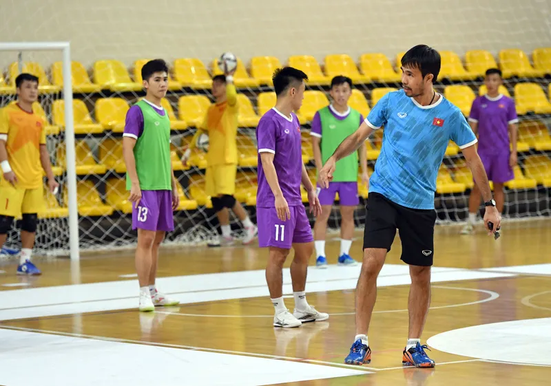 ĐT futsal Việt Nam tập trung cao độ cho trận đấu then chốt với ĐT futsal Panama - Ảnh 3.