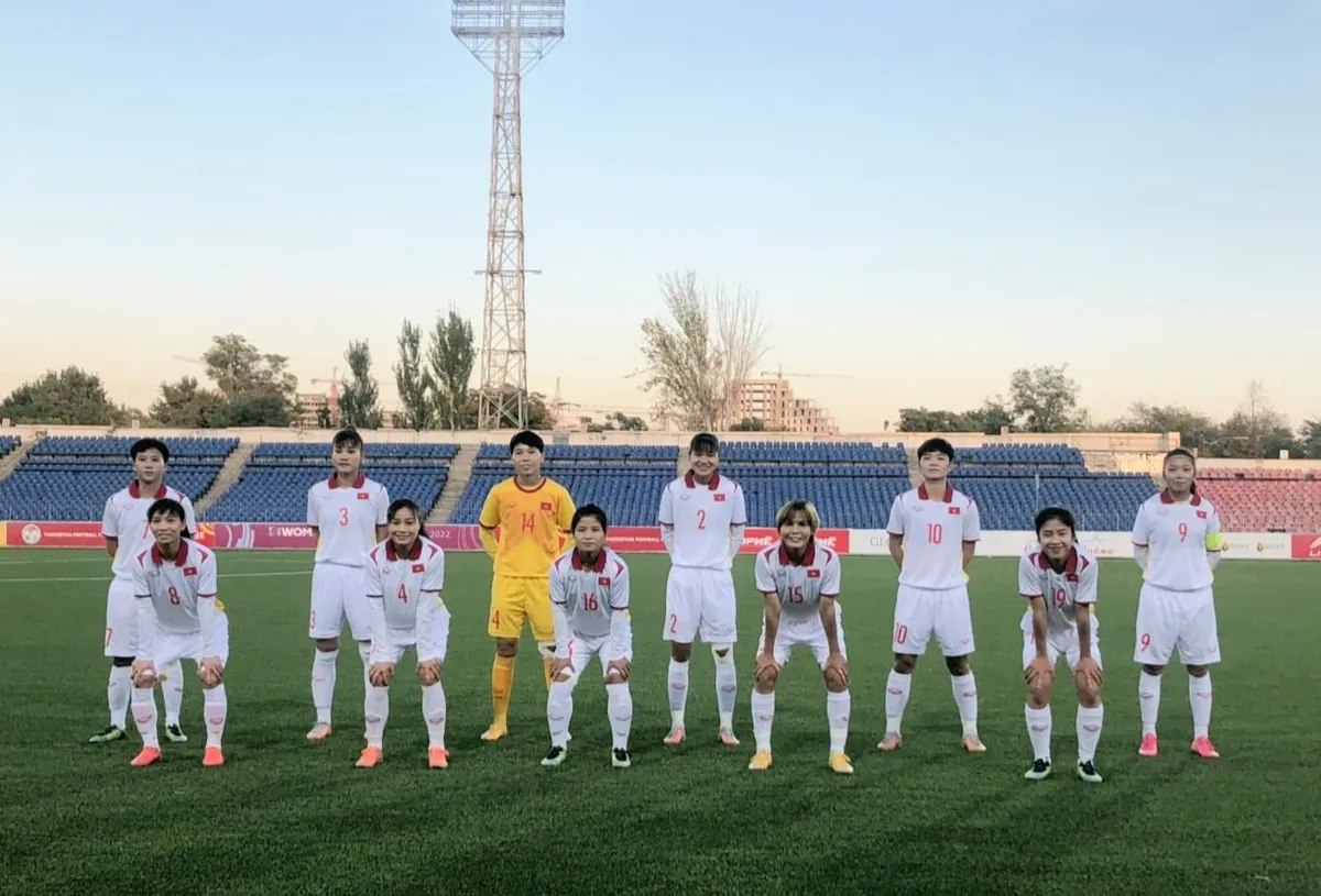 Vòng loại bóng đá nữ châu Á 2022: ĐT Việt Nam thắng dễ 16-0 trước ĐT Maldives - Ảnh 1.