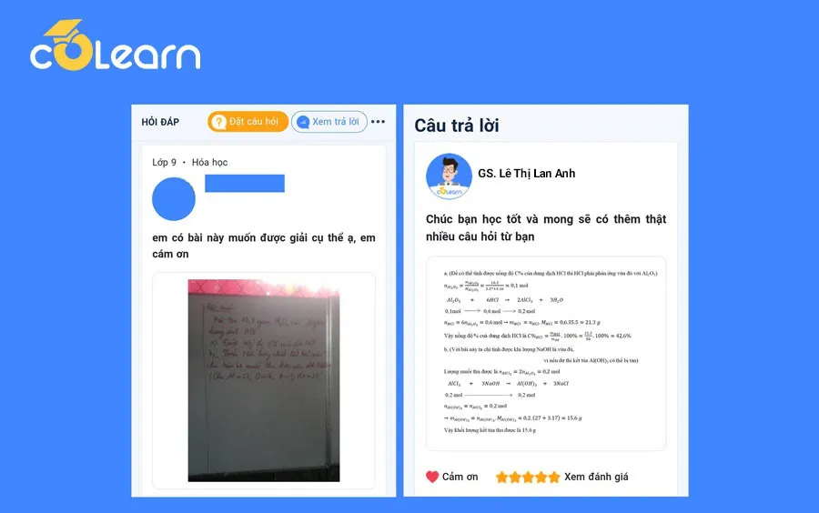 Gi&uacute;p học sinh giải đ&aacute;p h&agrave;ng ng&agrave;n c&acirc;u hỏi mỗi ng&agrave;y, t&acirc;n binh CoLearn vượt mốc 100 ng&agrave;n người d&ugrave;ng - Ảnh 2.