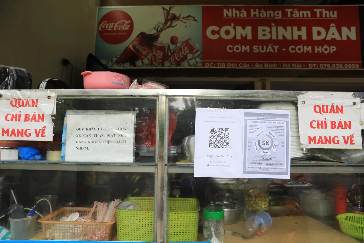 Hà Nội bắt buộc các nhà hàng, quán ăn được mở cửa phải tạo điểm quét QR Code - Ảnh 6.