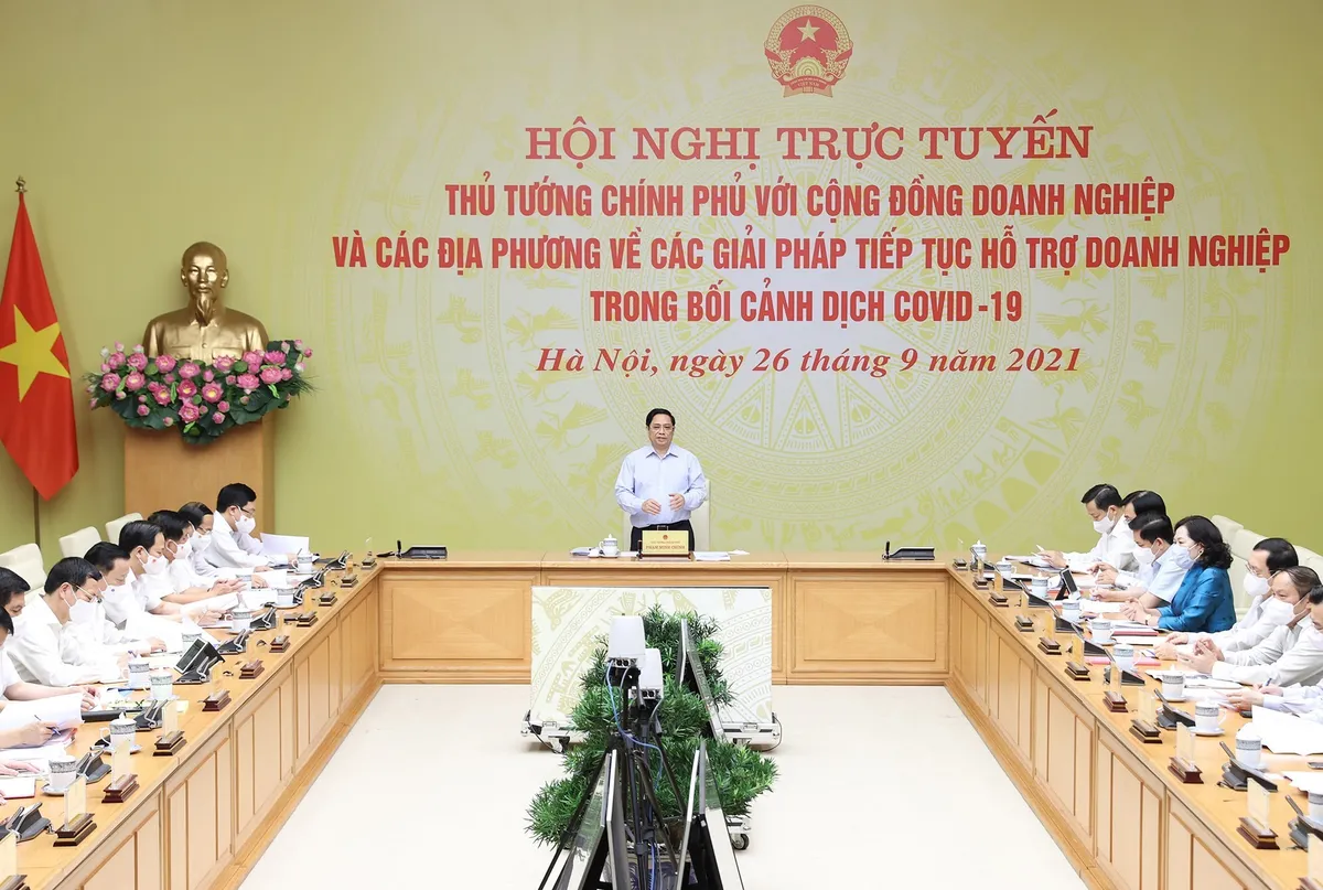 Thủ tướng: Mỗi doanh nhân, doanh nghiệp đều thể hiện khát vọng xây dựng đất nước bình an và phát triển - Ảnh 2.