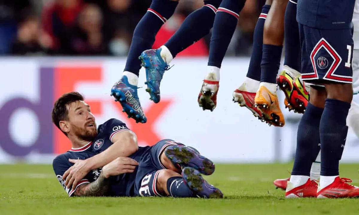 Hình ảnh ấn tượng của Messi trong trận thắng Man City - Ảnh 4. Hình ảnh ấn tượng của Messi trong trận thắng Man City - Ảnh 4.