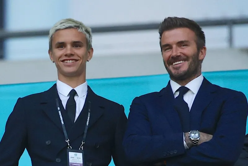 Con trai David Beckham bước vào bóng đá chuyên nghiệp - Ảnh 1. Con trai David Beckham bước vào bóng đá chuyên nghiệp - Ảnh 1.