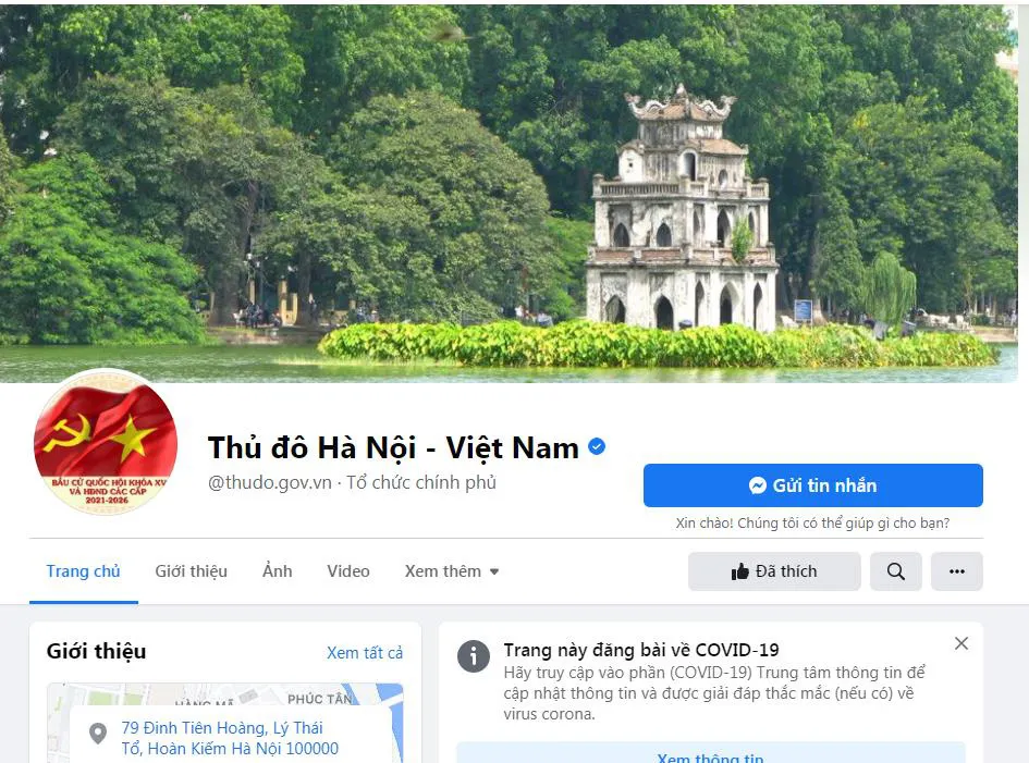 Hà Nội mạnh tay xử lý các trang nhóm cố tình giả mạo thông tin của chính quyền thành phố - Ảnh 1.