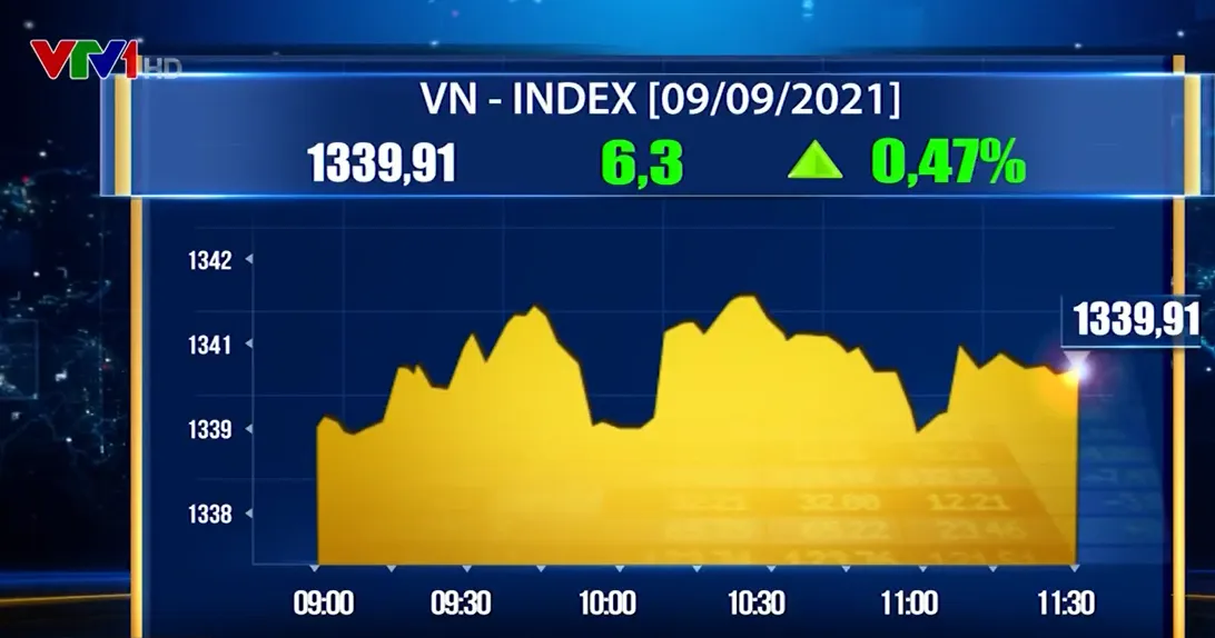 VN-Index áp sát mốc 1.340 điểm - Ảnh 1.