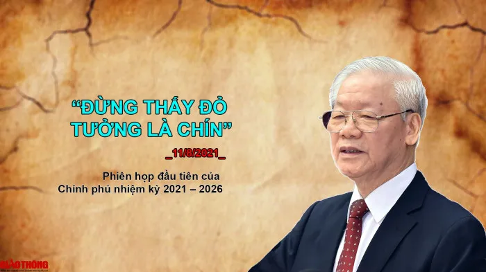 Những phát ngôn ấn tượng của Tổng Bí thư trong năm 2021 - Ảnh 3.