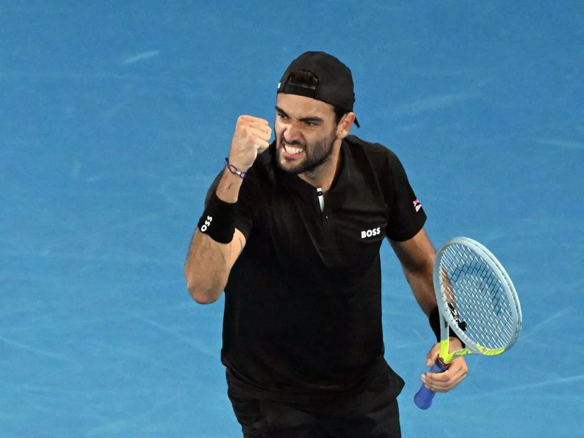 Matteo Berrettini tiến vào bán kết Australia mở rộng 2022 - Ảnh 1. Matteo Berrettini tiến vào bán kết Australia mở rộng 2022 - Ảnh 1.