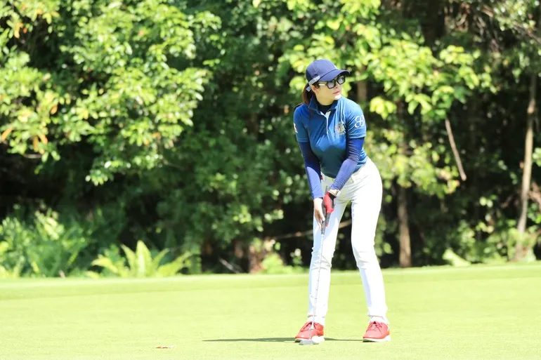 Á hậu Huyền My, người đẹp Thanh Tú và dàn sao khoe dáng bên sân golf - Ảnh 7.