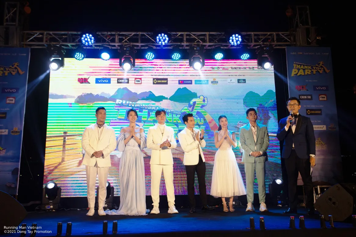 D&agrave;n cast Running Man Vietnam l&ecirc;n đồ si&ecirc;u đẹp, nổi bật tr&ecirc;n du thuyền tại Hạ Long - Ảnh 2.