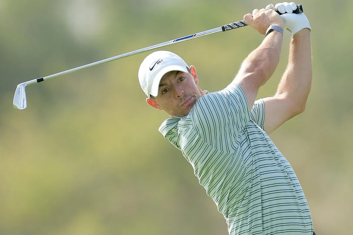 Justin Harding dẫn đầu sau vòng 3 giải golf Dubai Desert Classic - Ảnh 1. Justin Harding dẫn đầu sau vòng 3 giải golf Dubai Desert Classic - Ảnh 1.