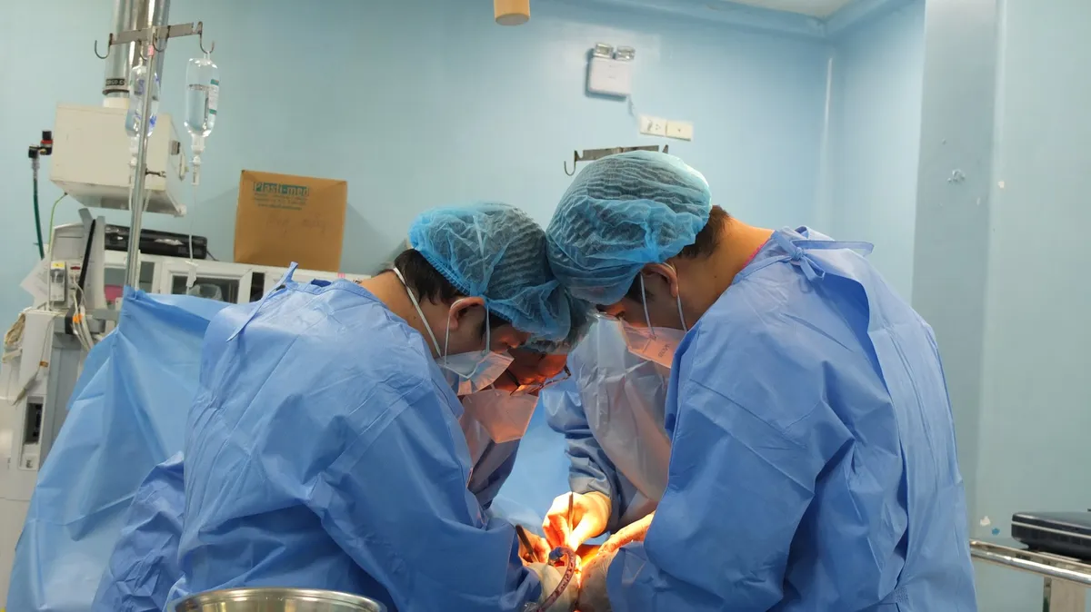 Dùng màng ngoài tim bò tạo hình mạch máu, cứu bệnh nhân viêm thủng động mạch chủ - Ảnh 1. Dùng màng ngoài tim bò tạo hình mạch máu, cứu bệnh nhân viêm thủng động mạch chủ - Ảnh 1.