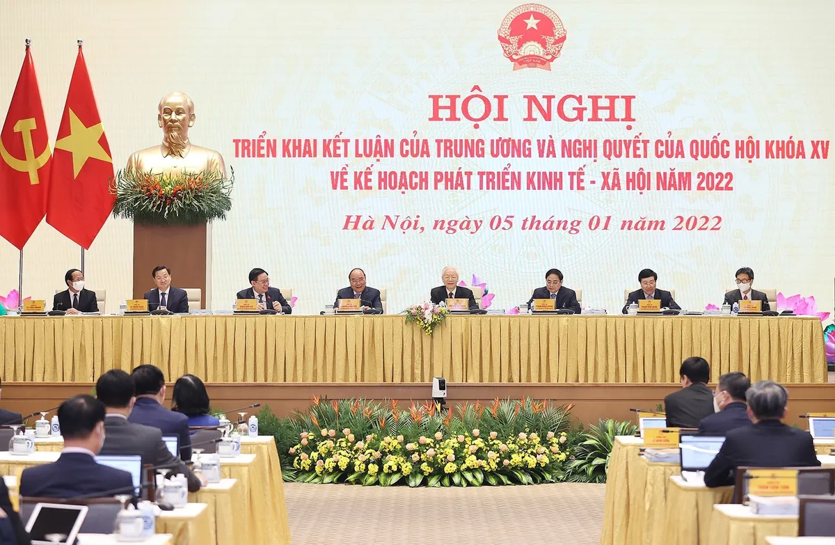 3 trọng tâm phát triển kinh tế trong năm 2022 - Ảnh 1.