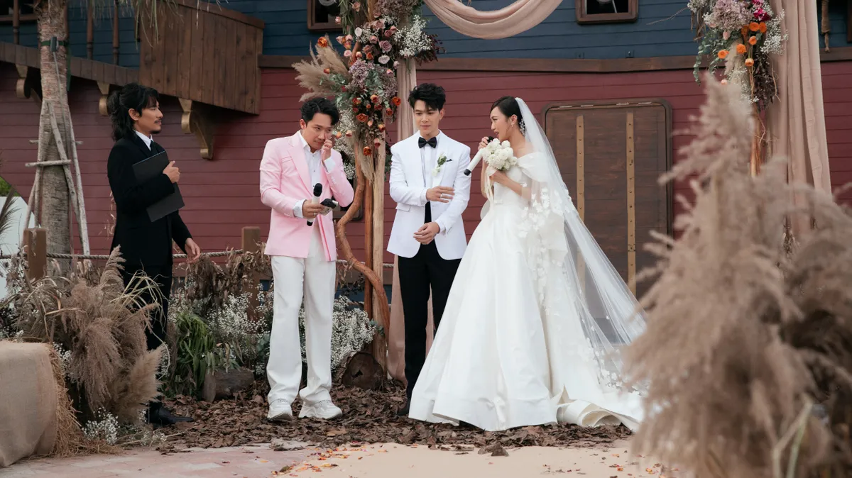 Diệu Nhi - Anh Tú rạng ngời hạnh phúc trong lễ cưới - Ảnh 6. Diệu Nhi - Anh Tú rạng ngời hạnh phúc trong lễ cưới - Ảnh 6.