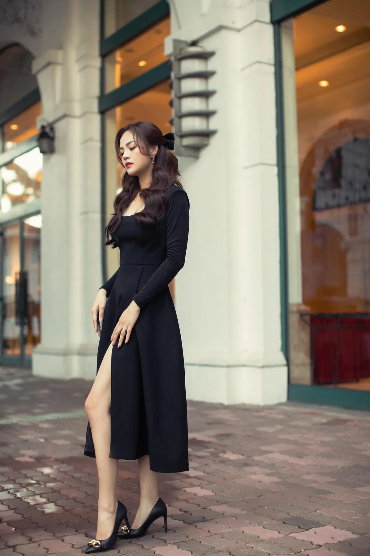 Thu Quỳnh đẹp hút hồn trong phong cách tiểu thư - Ảnh 7.