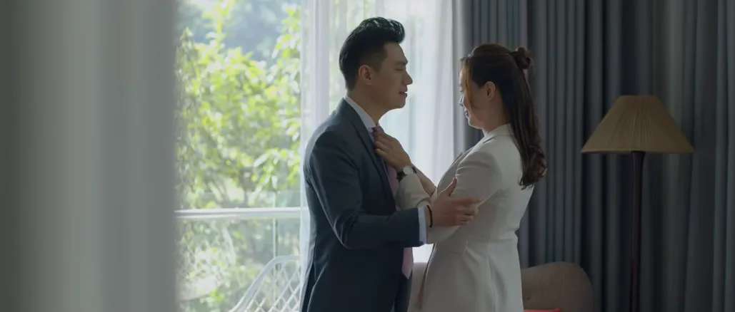 Hành trình công lý - Tập 1: Hoàng (Việt Anh) nịnh vợ dẻo như kẹo kéo - Ảnh 1.