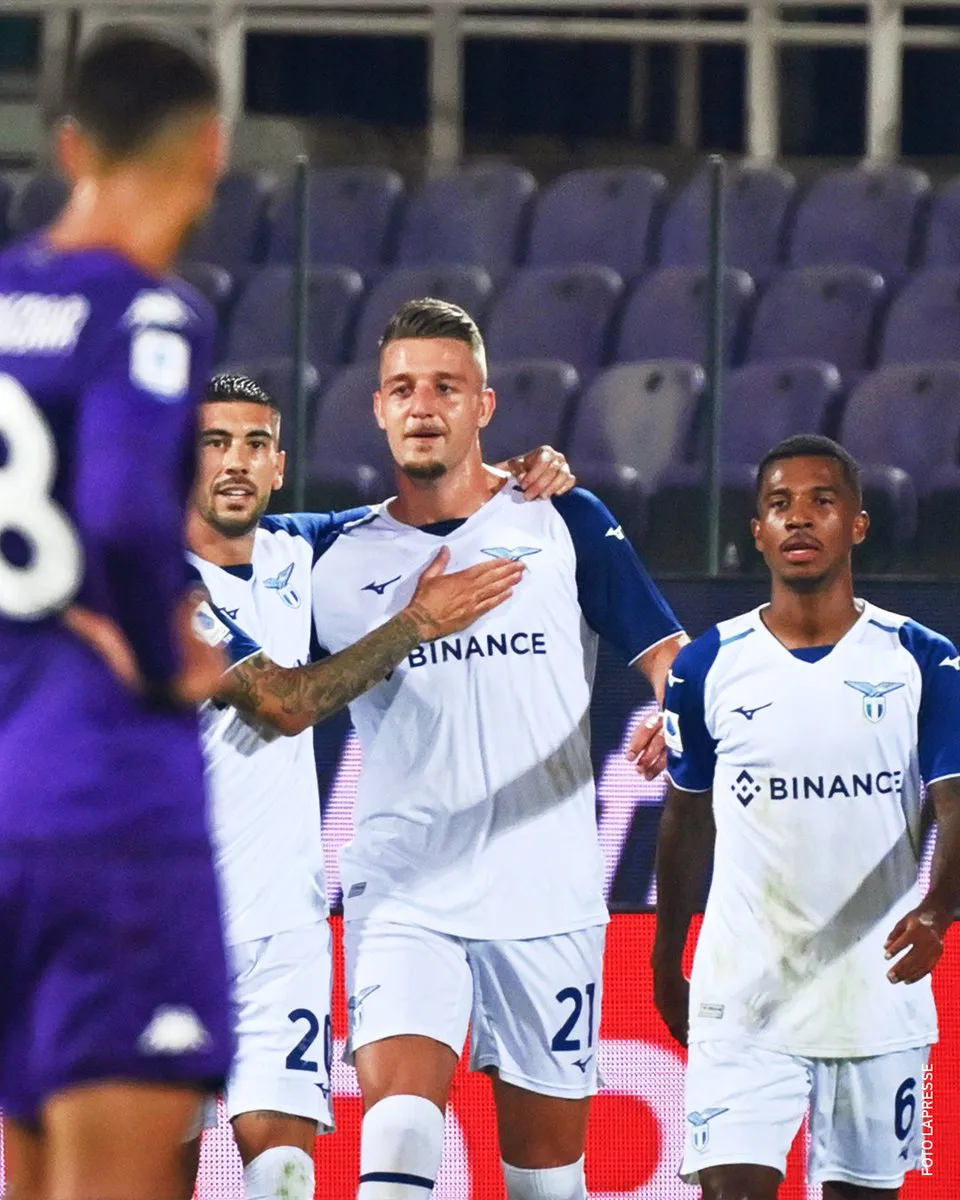 Lazio thắng đậm Fiorentina, vươn lên vị trí thứ 3 trên BXH Serie A - Ảnh 1. Lazio thắng đậm Fiorentina, vươn lên vị trí thứ 3 trên BXH Serie A - Ảnh 1.