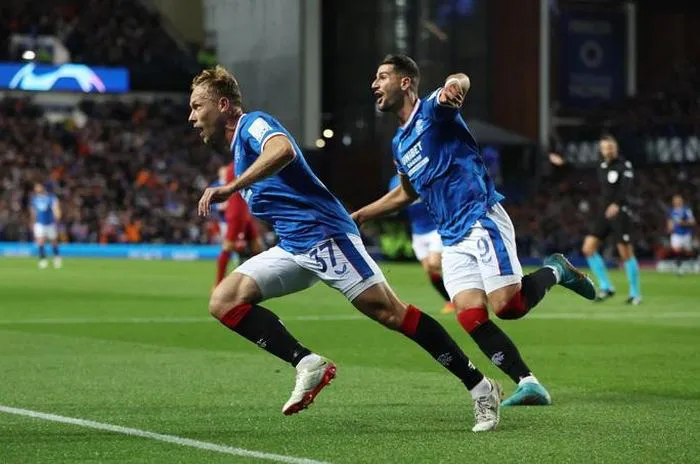 Salah lập hat-trick trong 6 phút, Liverpool đại thắng Rangers ở Champions League - Ảnh 1. Salah lập hat-trick trong 6 phút, Liverpool đại thắng Rangers ở Champions League - Ảnh 1.
