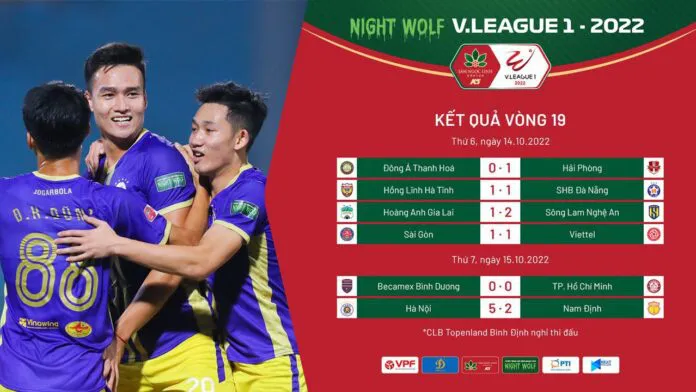 Vòng 19 Night Wolf V.League 1-2022: Tiếp tục bám đuổi căng thẳng - Ảnh 1. Vòng 19 Night Wolf V.League 1-2022: Tiếp tục bám đuổi căng thẳng - Ảnh 1.