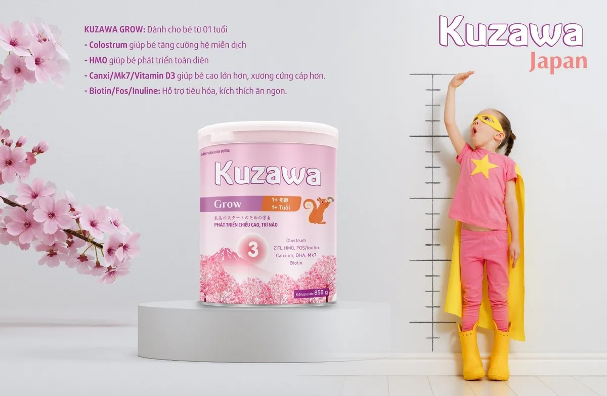 Sữa Kuzawa bổ sung đầy đủ nguồn dưỡng chất cho con phát triển toàn diện - Ảnh 3. Sữa Kuzawa bổ sung đầy đủ nguồn dưỡng chất cho con phát triển toàn diện - Ảnh 3.