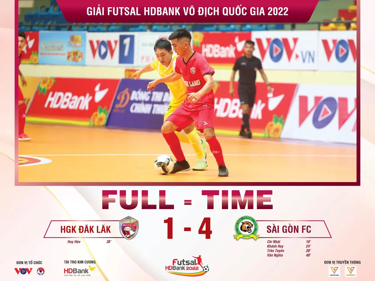 Lượt về giải futsal Vô địch Quốc gia 2022 | Zetbit Sài Gòn và Tân Hiệp Hưng khởi đầu thuận lợi - Ảnh 1. Lượt về giải futsal Vô địch Quốc gia 2022 | Zetbit Sài Gòn và Tân Hiệp Hưng khởi đầu thuận lợi - Ảnh 1.