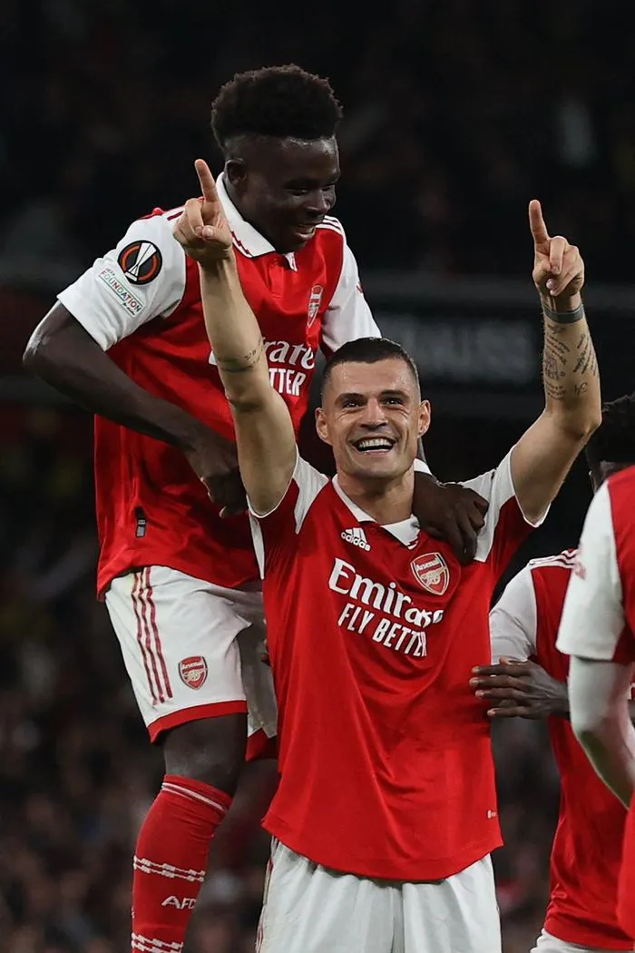 Xhaka tỏa sáng, Arsenal giành vé sớm vào vòng knock-out Europa League - Ảnh 2. Xhaka tỏa sáng, Arsenal giành vé sớm vào vòng knock-out Europa League - Ảnh 2.