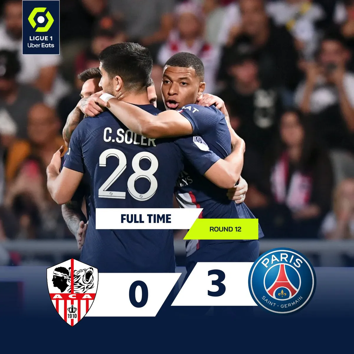 Messi - Mbappe tỏa sáng, PSG thắng cách biệt Ajaccio - Ảnh 2. Messi - Mbappe tỏa sáng, PSG thắng cách biệt Ajaccio - Ảnh 2.