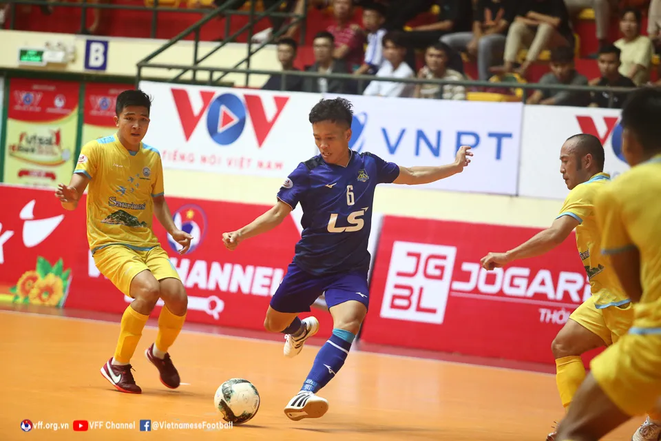 Vòng 10 giải futsal HDBank VĐQG 2022: Thái Sơn Nam và Thái Sơn Bắc cùng thắng đậm - Ảnh 3. Vòng 10 giải futsal HDBank VĐQG 2022: Thái Sơn Nam và Thái Sơn Bắc cùng thắng đậm - Ảnh 3.