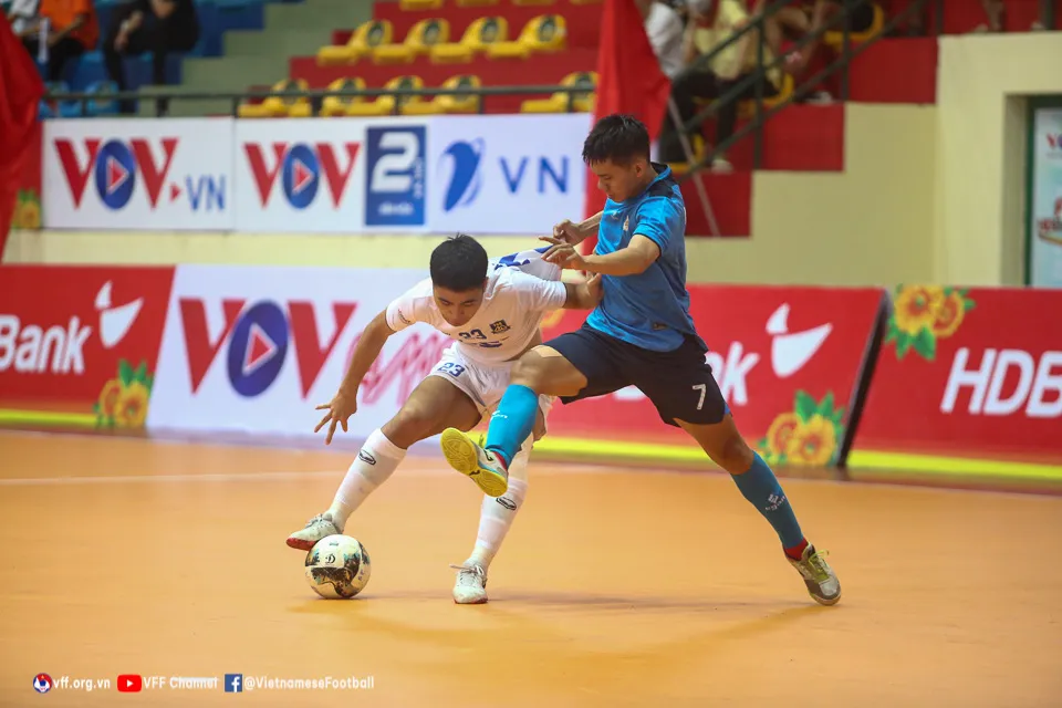 Vòng 10 giải futsal HDBank VĐQG 2022: Thái Sơn Nam và Thái Sơn Bắc cùng thắng đậm - Ảnh 1. Vòng 10 giải futsal HDBank VĐQG 2022: Thái Sơn Nam và Thái Sơn Bắc cùng thắng đậm - Ảnh 1.