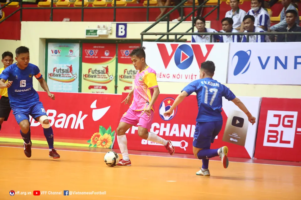 Vòng 11 giải futsal HDBank VĐQG 2022 (ngày 22/10): Sahako FC ra quân thắng lợi - Ảnh 1. Vòng 11 giải futsal HDBank VĐQG 2022 (ngày 22/10): Sahako FC ra quân thắng lợi - Ảnh 1.