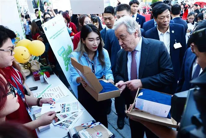 Tổng Thư k&yacute; LHQ: Thanh ni&ecirc;n l&agrave; lực lượng ti&ecirc;n phong đ&oacute;ng g&oacute;p v&agrave;o ph&aacute;t triển bền vững v&agrave; bao tr&ugrave;m - Ảnh 2.