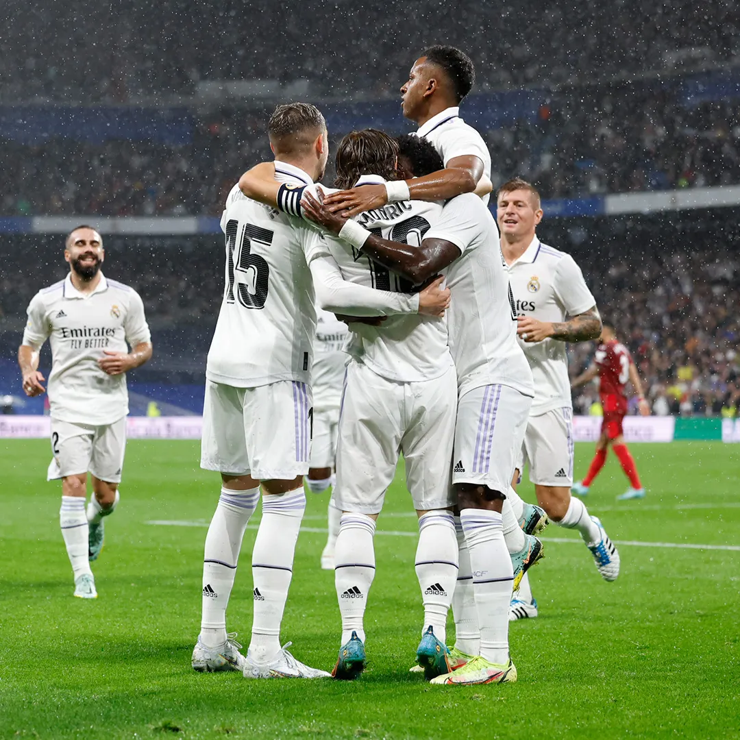 Không Benzema, Real Madrid vẫn thắng thuyết phục Sevilla - Ảnh 1. Không Benzema, Real Madrid vẫn thắng thuyết phục Sevilla - Ảnh 1.