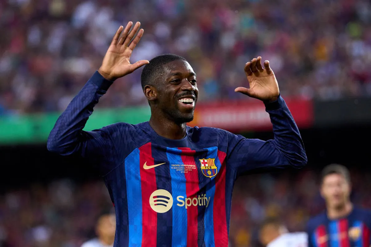 Barcelona vs Athletic Bilbao: Dembele toả s&aacute;ng, Barca gi&agrave;nh chiến thắng thứ 2 li&ecirc;n tiếp tại s&acirc;n nh&agrave; - Ảnh 1.