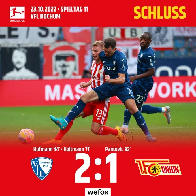 Hiện tượng Union Berlin để thua đội đứng cuối BXH Bundesliga - Ảnh 1. Hiện tượng Union Berlin để thua đội đứng cuối BXH Bundesliga - Ảnh 1.