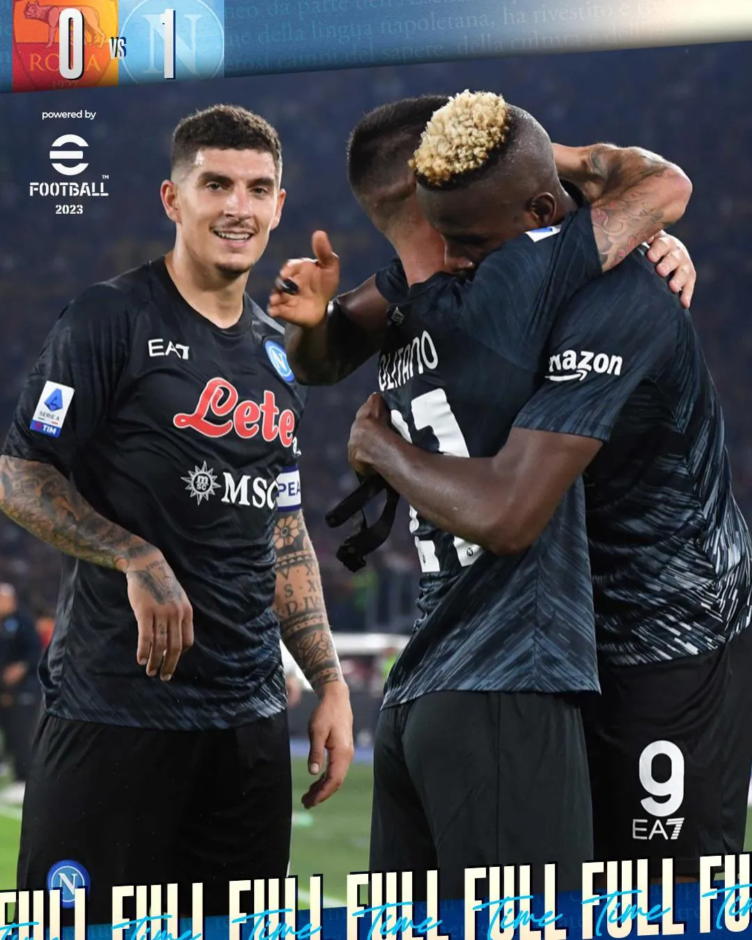 Napoli giành chiến thắng tối thiểu trên sân của AS Roma - Ảnh 1. Napoli giành chiến thắng tối thiểu trên sân của AS Roma - Ảnh 1.