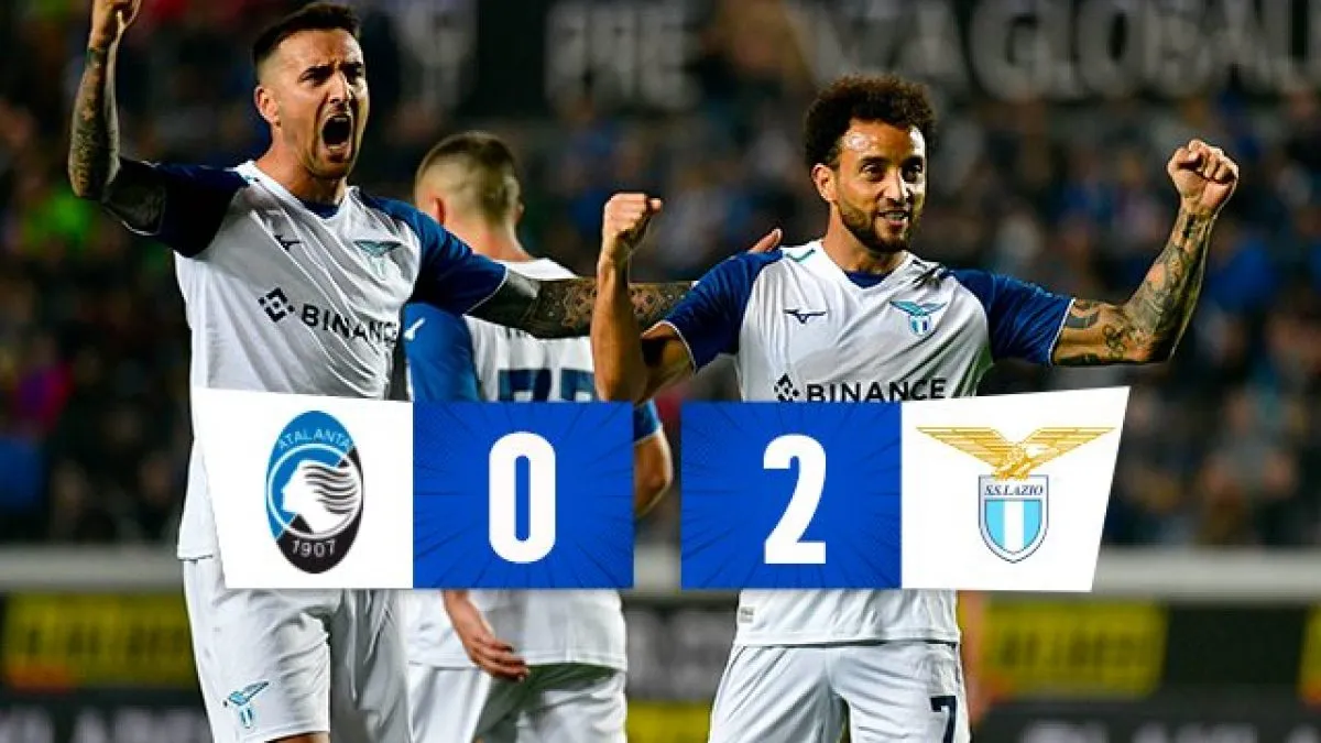 Lazio giành chiến thắng ngay trên sân của Atalanta - Ảnh 1. Lazio giành chiến thắng ngay trên sân của Atalanta - Ảnh 1.