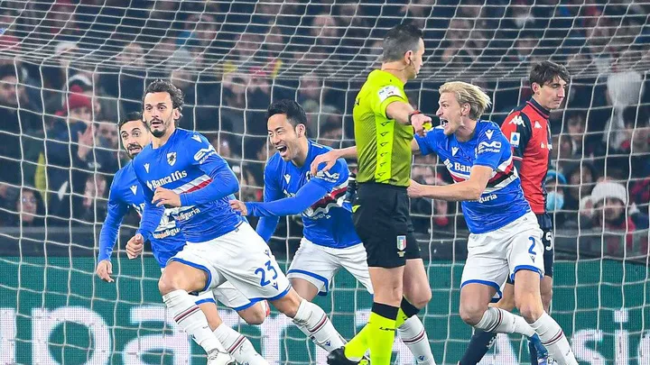 Sampdoria đẩy Cremonese xuống vị trí cuối BXH Serie A - Ảnh 1. Sampdoria đẩy Cremonese xuống vị trí cuối BXH Serie A - Ảnh 1.