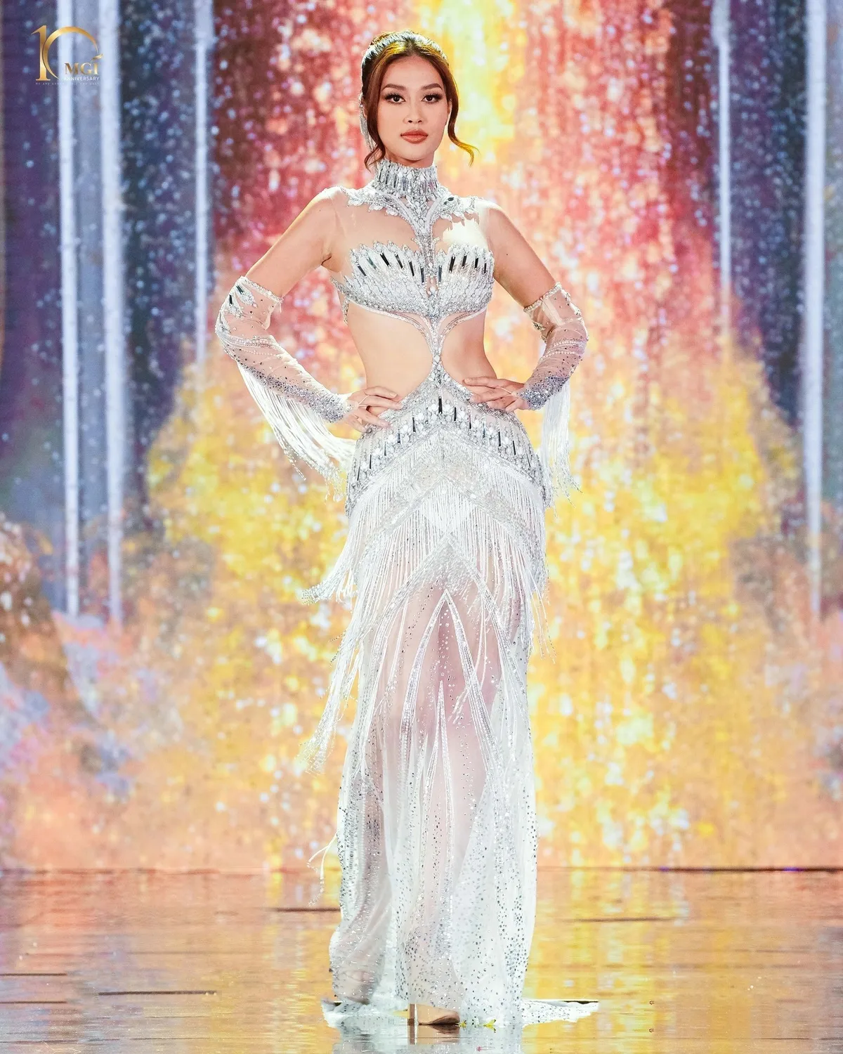 Miss Grand International 2022: Thiên Ân trượt Top 10 Chung kết - Ảnh 8.