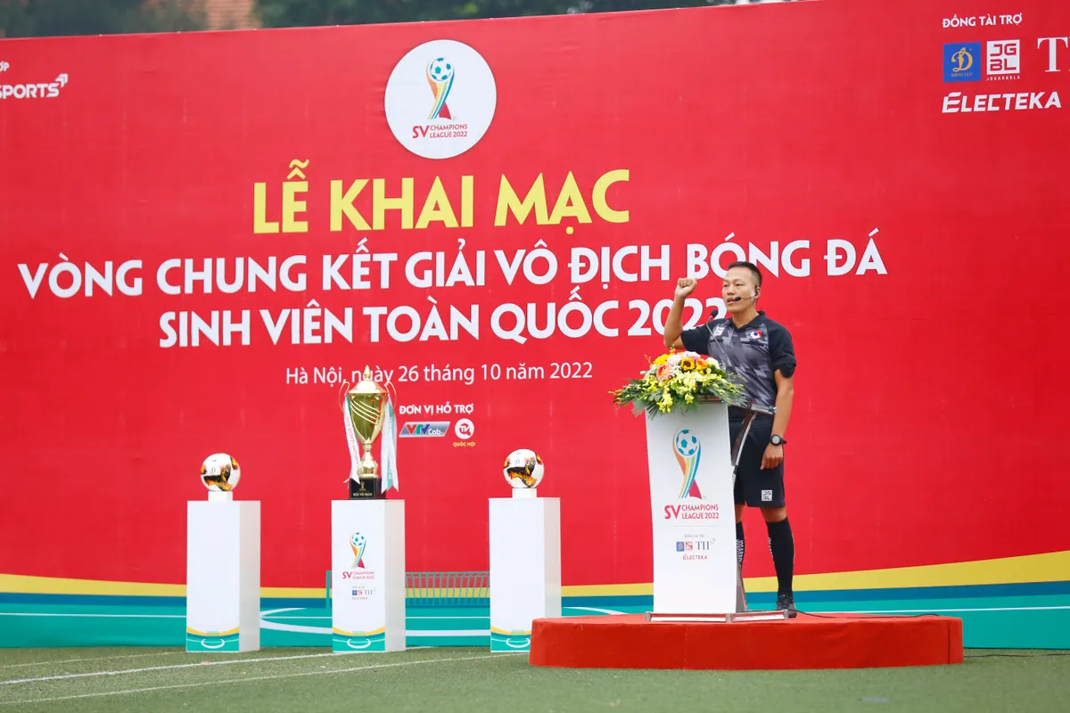 Khai mạc VCK giải vô địch bóng đá sinh viên toàn quốc 2022 - Ảnh 4. Khai mạc VCK giải vô địch bóng đá sinh viên toàn quốc 2022 - Ảnh 4.