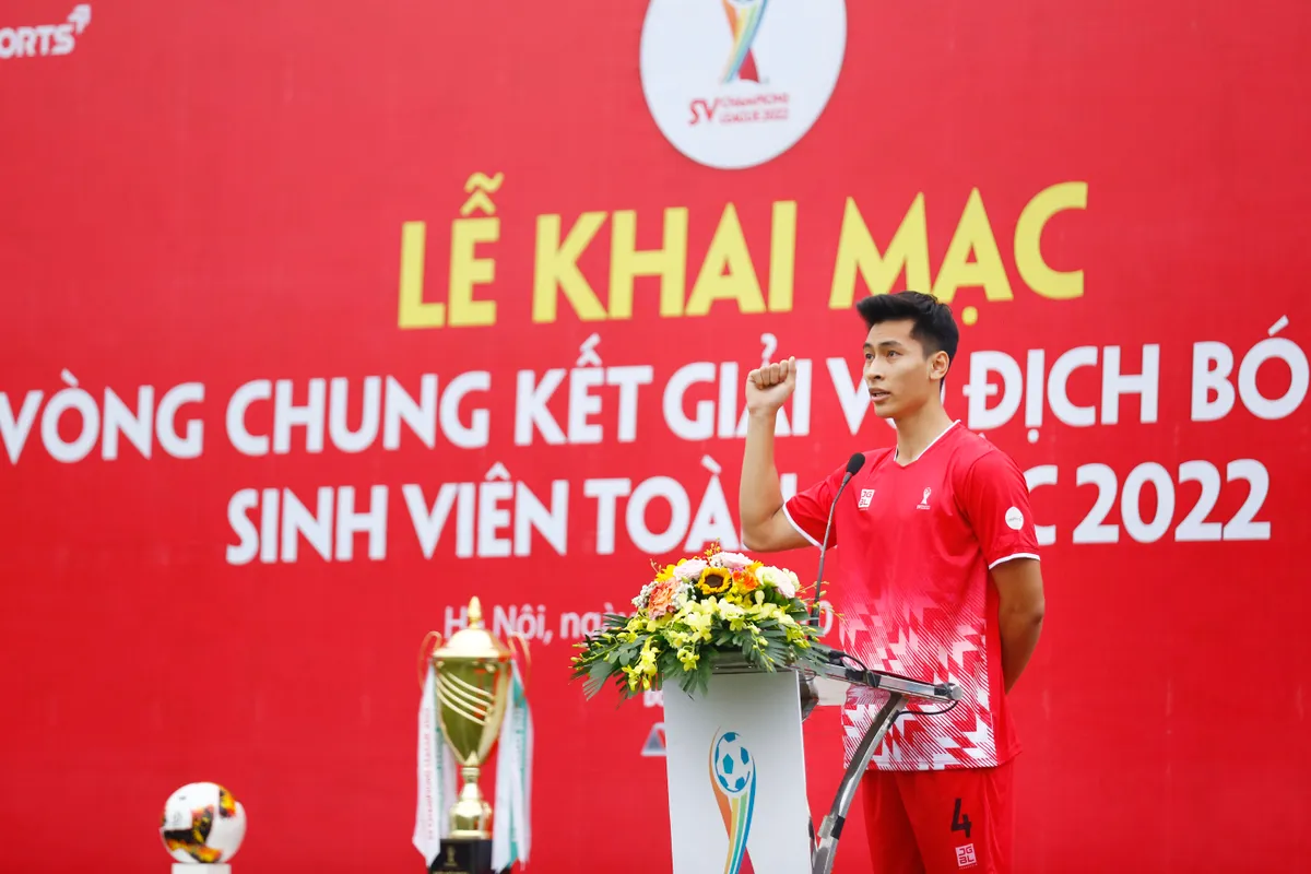 Khai mạc VCK giải vô địch bóng đá sinh viên toàn quốc 2022 - Ảnh 5. Khai mạc VCK giải vô địch bóng đá sinh viên toàn quốc 2022 - Ảnh 5.