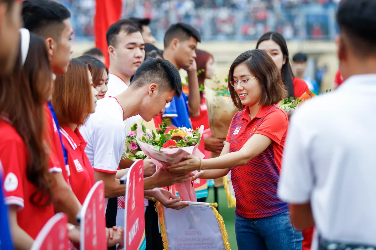 Khai mạc VCK giải vô địch bóng đá sinh viên toàn quốc 2022 - Ảnh 8. Khai mạc VCK giải vô địch bóng đá sinh viên toàn quốc 2022 - Ảnh 8.