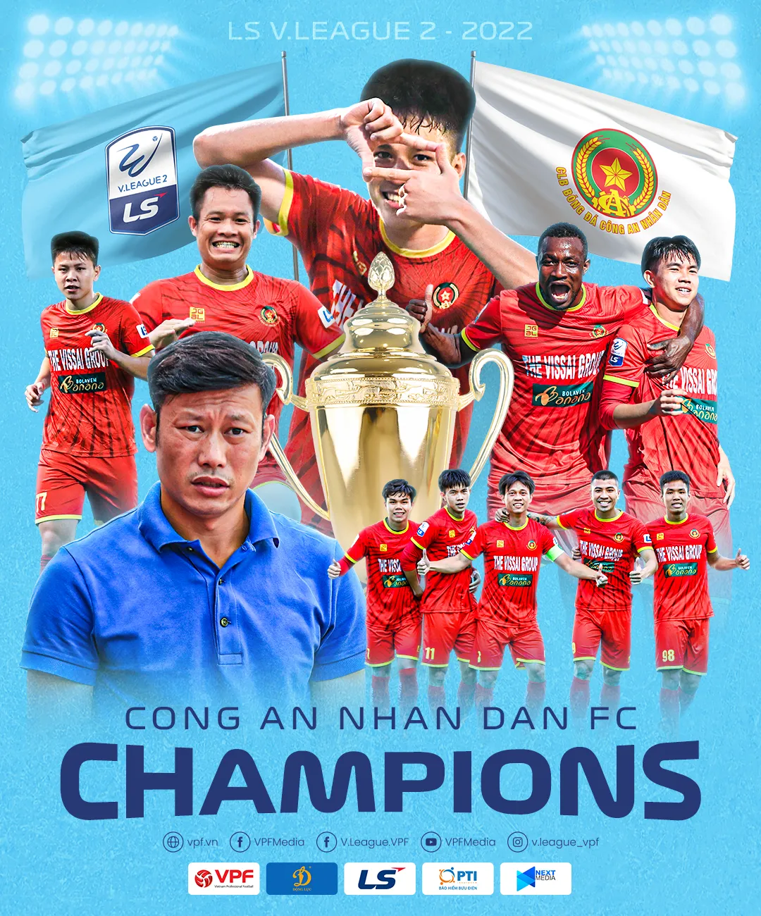 Vòng 22 Hạng Nhất Quốc Gia LS V.League 2-2022: CLB CAND và CLB Khánh Hoà chào V.League 1-2023 - Ảnh 1. Vòng 22 Hạng Nhất Quốc Gia LS V.League 2-2022: CLB CAND và CLB Khánh Hoà chào V.League 1-2023 - Ảnh 1.